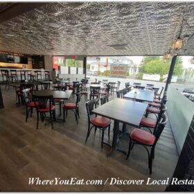 staten island restaurant ceiling tile installation