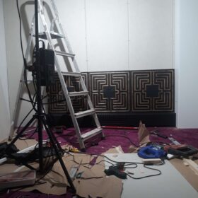 ceiling tile diy project germany