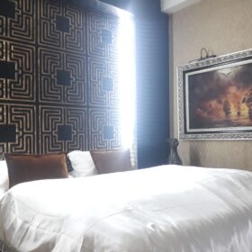 ceiling tile headboard germany