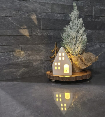 Dusty Grey Small Xmas