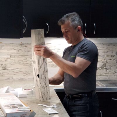 backsplash stone veneer installation north york