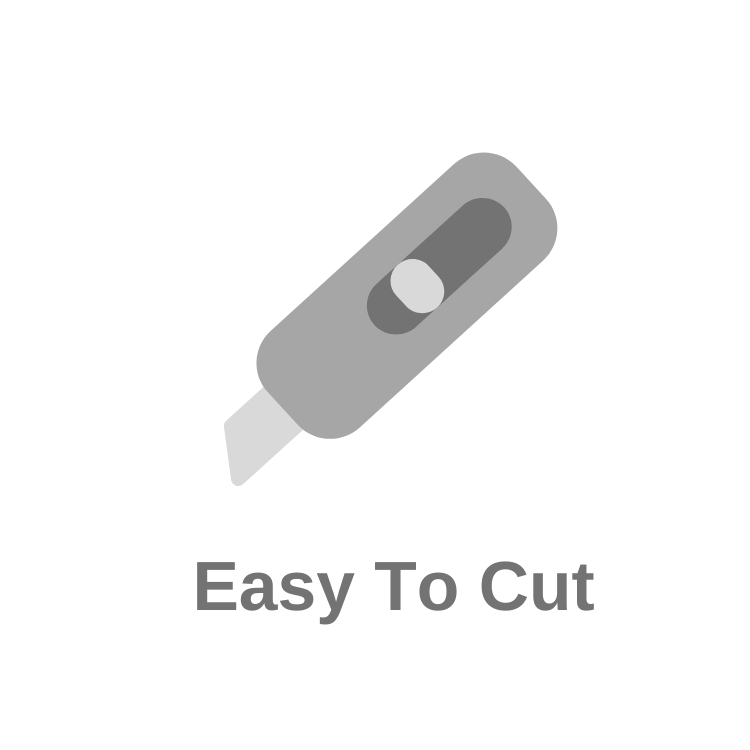 easy to cut badge
