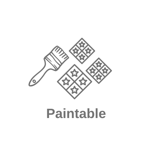 paintable badge