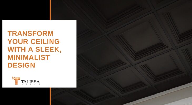 transform your ceiling with sleek minimalist design