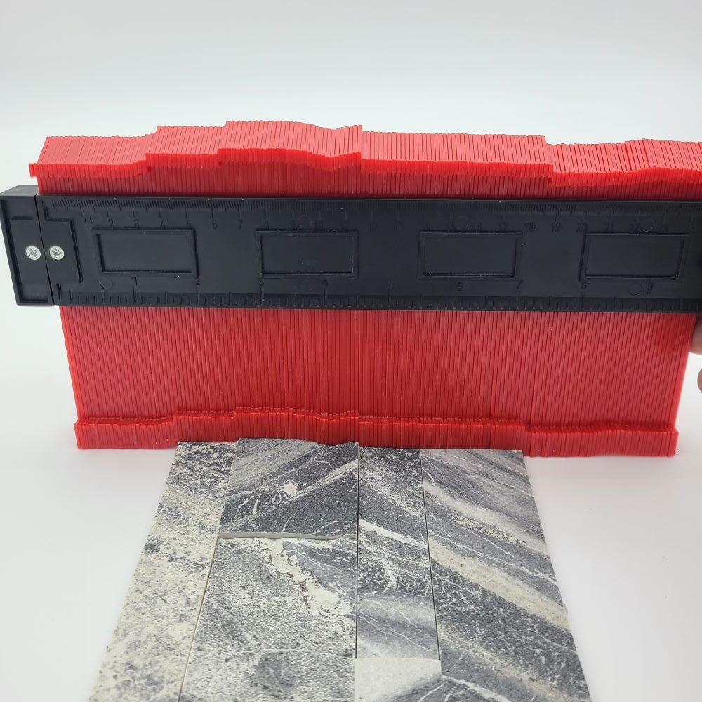 Ashy Snow peel and stick stone veneer panels (1)
