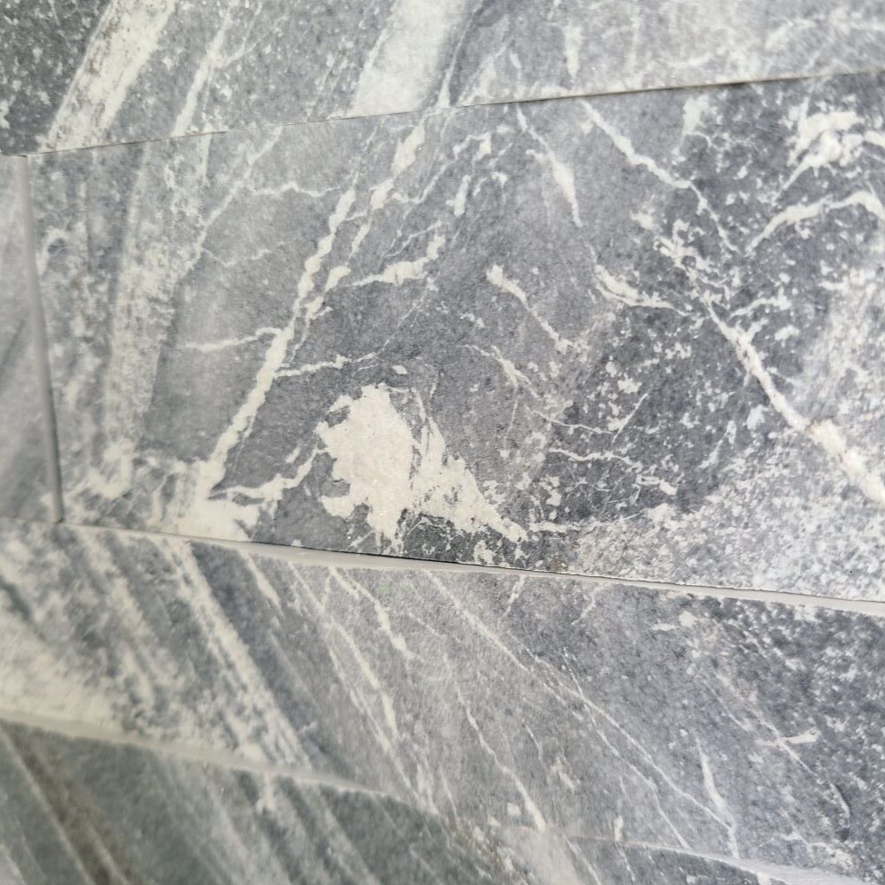 Ashy Snow peel and stick stone veneer panels (3)