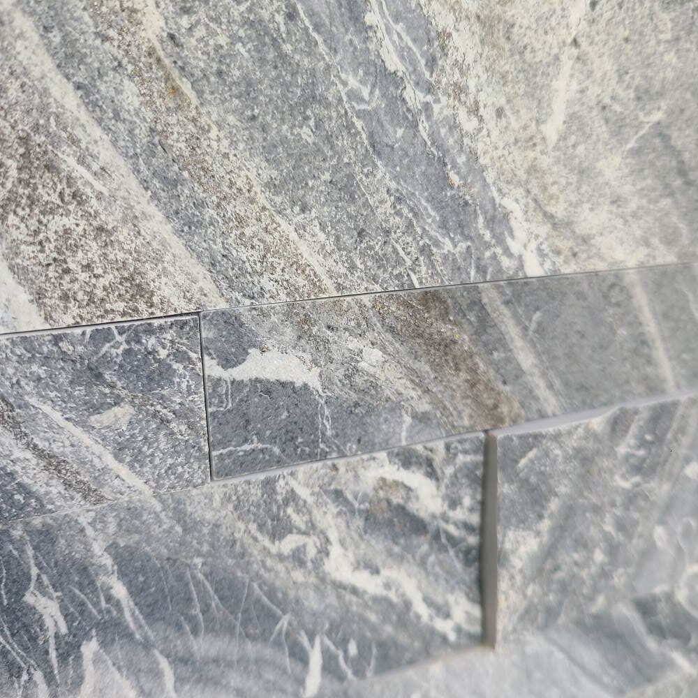 Ashy Snow peel and stick stone veneer panels (4)