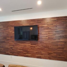 enhancing kitchen with wood wall panels miami