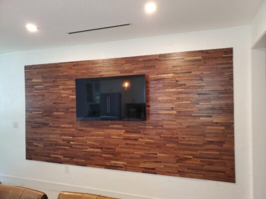 enhancing kitchen with wood wall panels miami