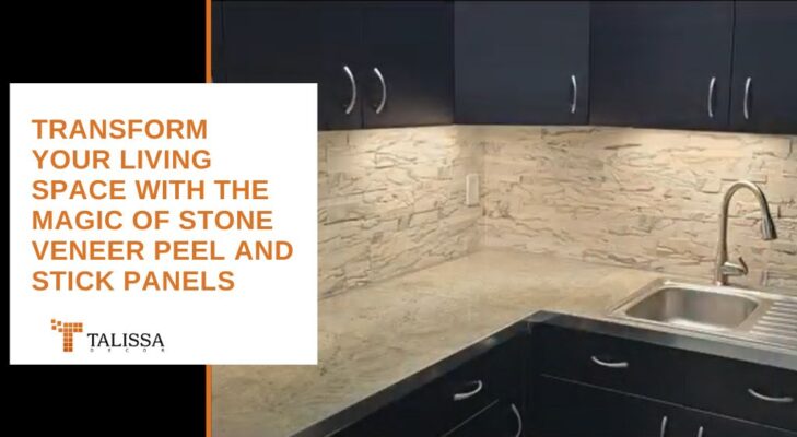 stone veneer peel and stick panels talissa