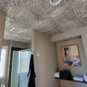 installing medieval ceiling tiles calary