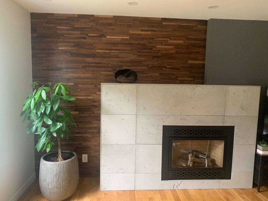 real wood panels