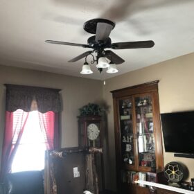 covering textured ceiling with tiles