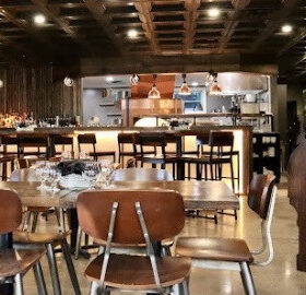restaurant ceiling tile installation