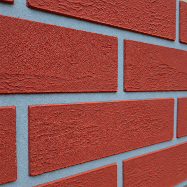 Rich Red Brick Texture Wall