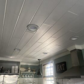 ceiling plank installation for kitchen in pennsylvania