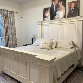 creating accent wall with ceiling tiles texas