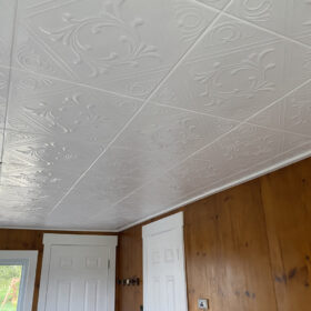 installing ceiling tiles in ohio home