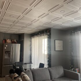 styrofoam ceiling tile installation in toronto