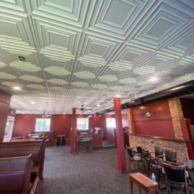 installing ceiling tiles in sutton