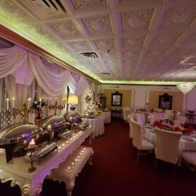 banquet hall ceiling tile installation