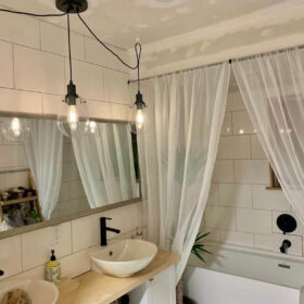 bc bathroom ceiling tile installation