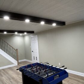 styrofoam ceiling plank installation northern ontario