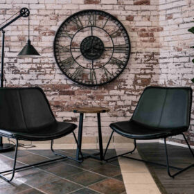 wall mural install for ontario photo studio