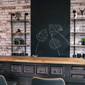 wall mural installation aurora