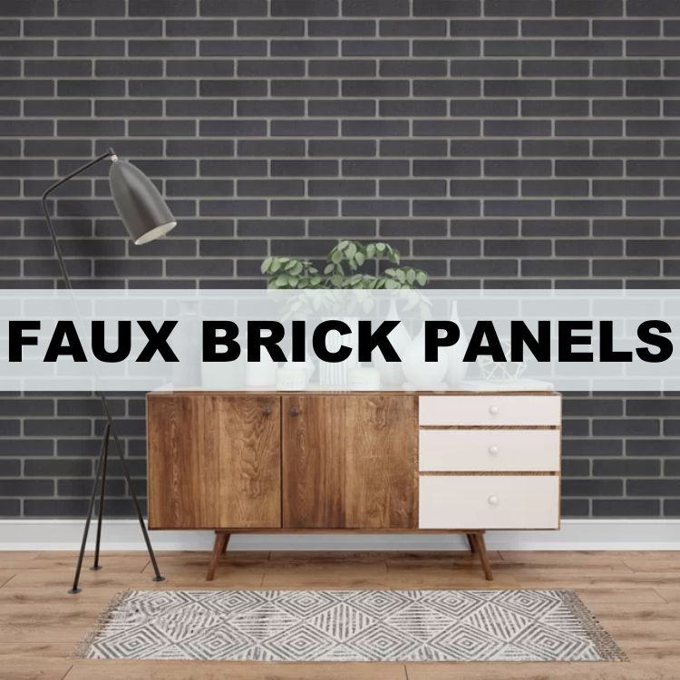 faux brick panels icon