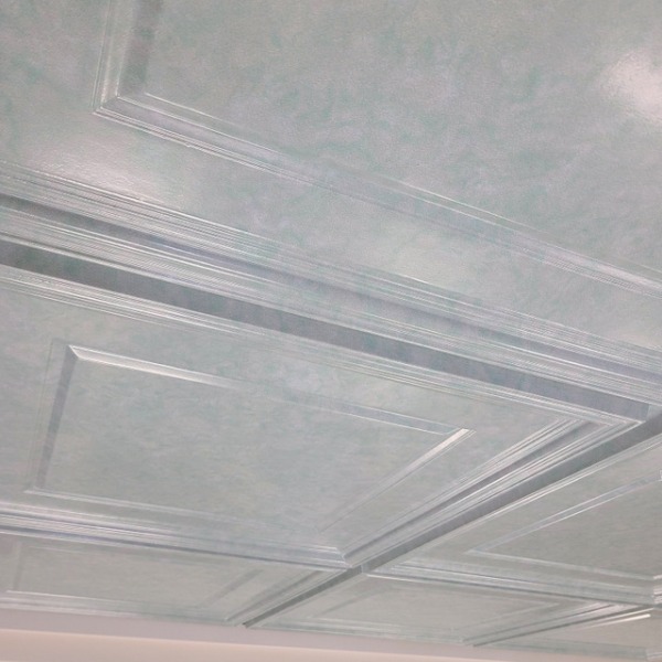 224 Sage Grey installed
