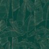 1863 40 v banana leaves forest green and bronze