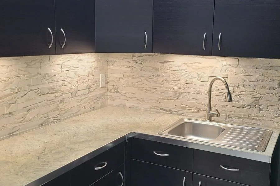 installing stone veneer for a chic look