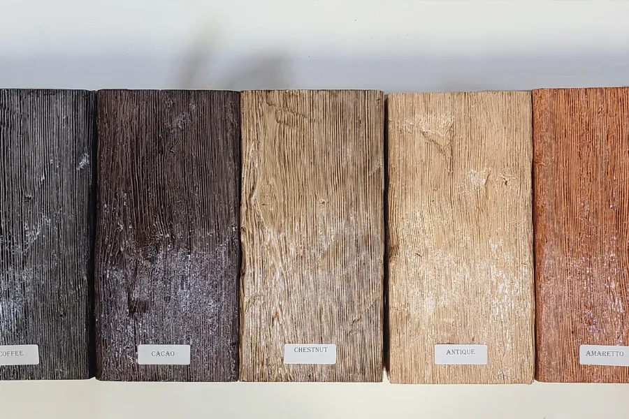 faux wood beams custom paint options