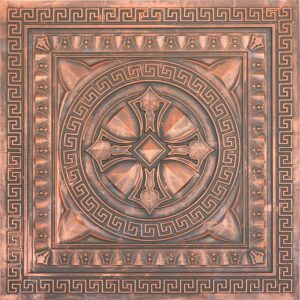 TD01 Vintage Copper Ceiling Tiles (1)