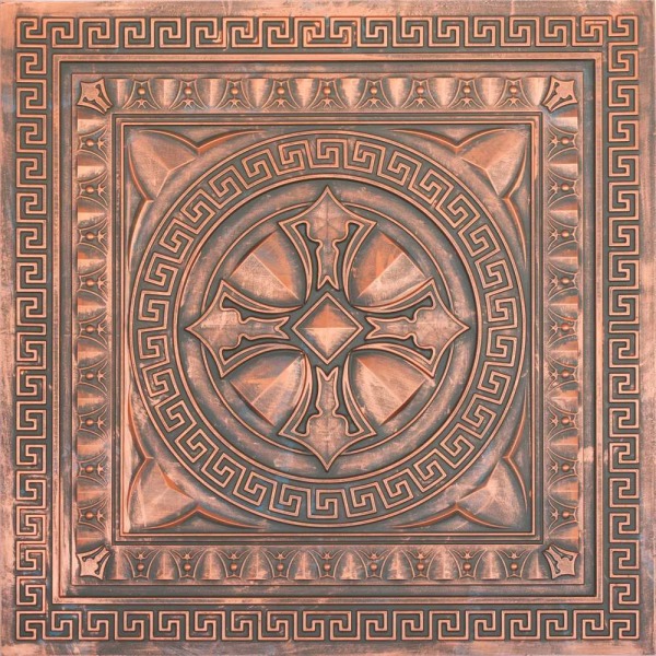 TD01 Vintage Copper Ceiling Tiles (1)