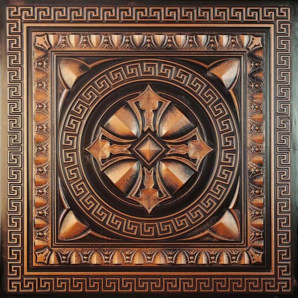TD01 Vintage Copper Ceiling Tiles (1)