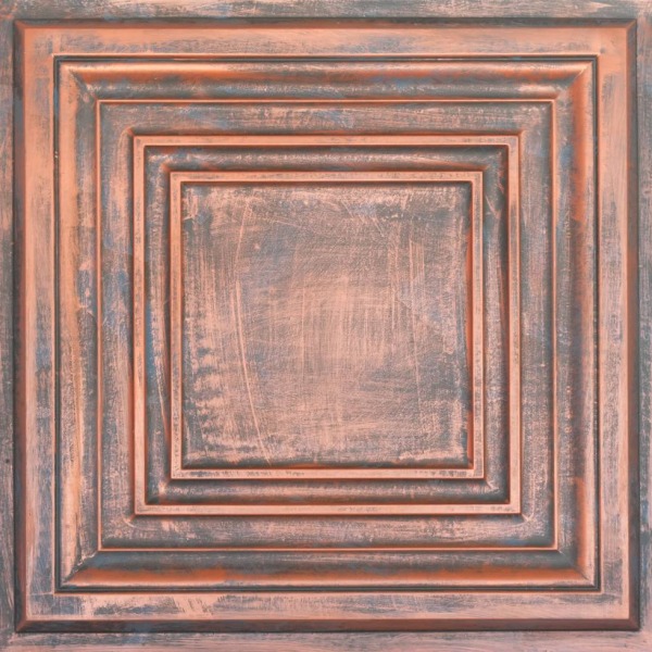 TD05 Vintage Silver Faux Tin Ceiling Tiles (1)