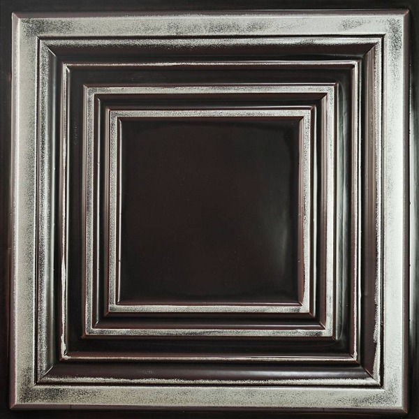 TD05 Vintage Silver Faux Tin Ceiling Tiles (1)