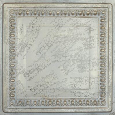 TD06 Champagne Faux Tin Glue up Ceiling Tile (1)