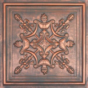 TD07 Rustic Copper Ceiling Tiles (1)