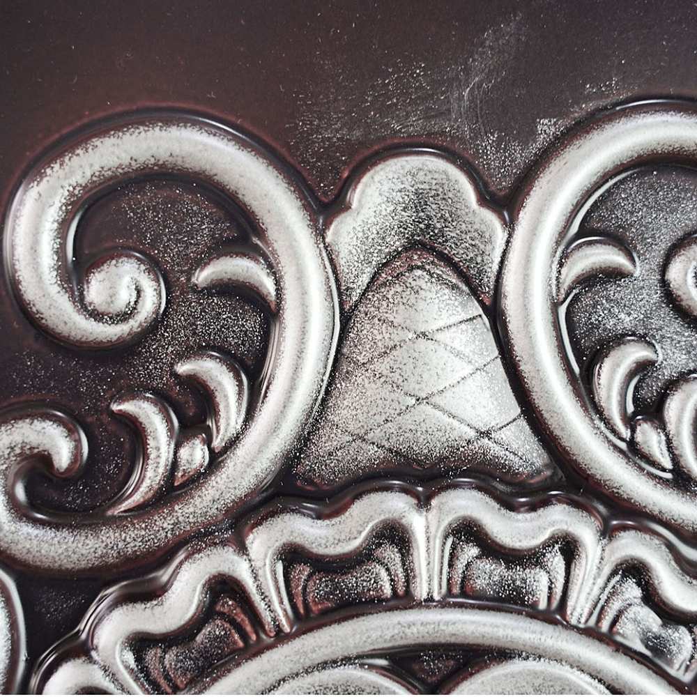 TD08 Vintage Silver Faux Tin Ceiling Tiles (9)