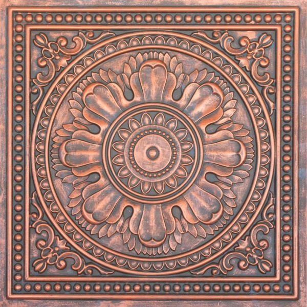 TD17 Vintage Tin Decorative Ceiling Tiles (11)