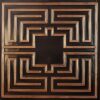 TD25 Maze Style Faux Tin Ceiling Tiles