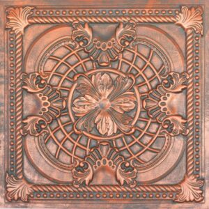 TD31 Vintage Tin Glue Up Ceiling Tiles (10)
