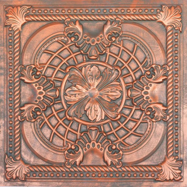 TD31 Vintage Tin Glue Up Ceiling Tiles (10)