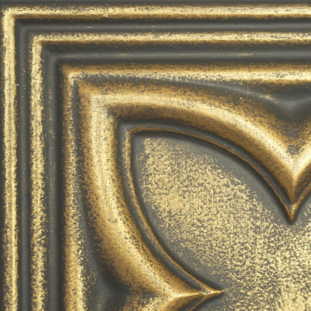 TD35 Ancient Gold PVC Ceiling Tiles (6)