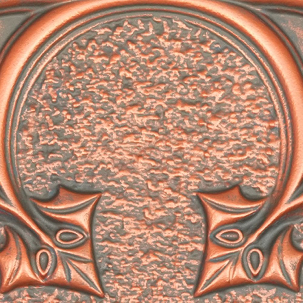 TD35 Rustic Copper PVC Ceiling Tiles (8)
