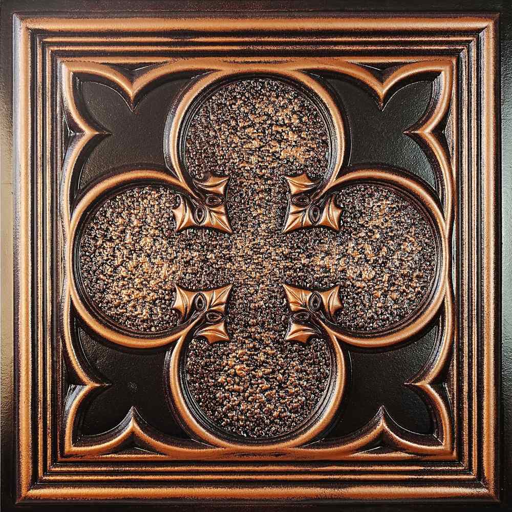 TD35 Vintage Copper Decorative Ceiling Tiles (1)
