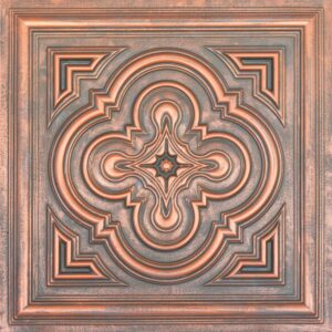 TD36 Vintage Silver Decorative Ceiling Tiles (9)
